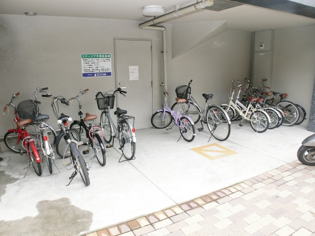Other common areas. Bicycle-parking space