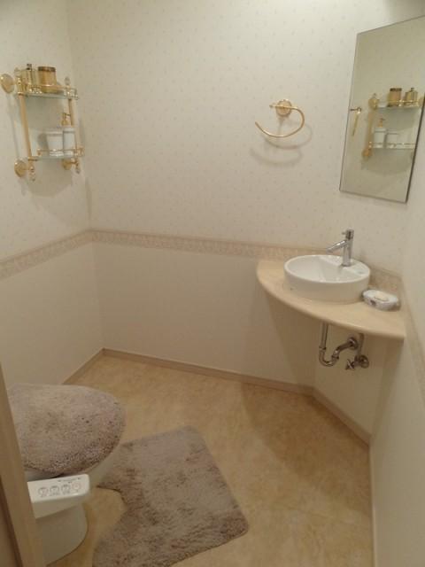 Toilet. There are toilet two locations!