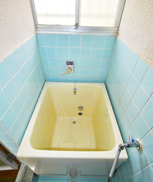 Bath. The bathroom is a small window with