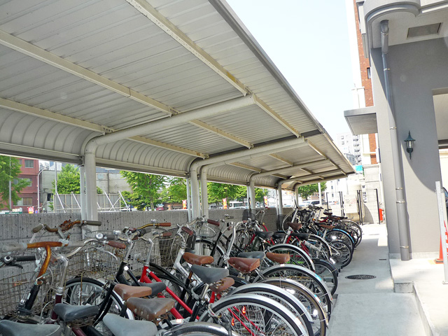 Other common areas. Bicycle-parking space