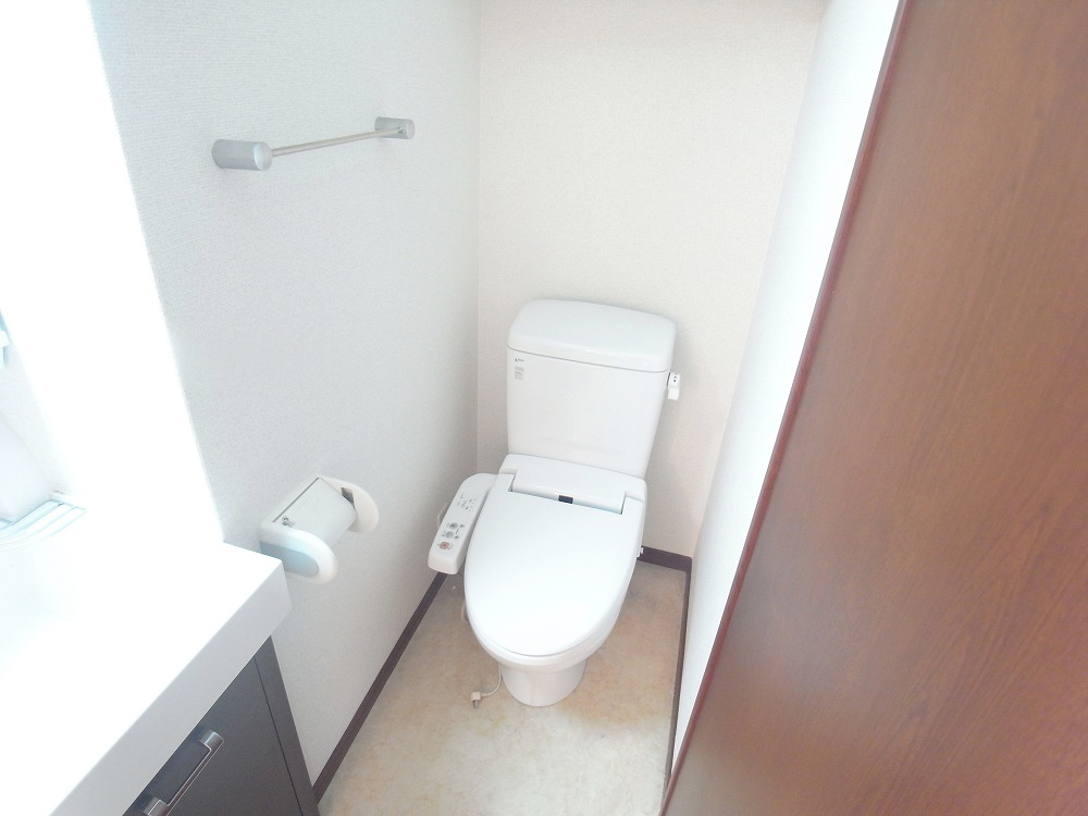Toilet. With Washlet