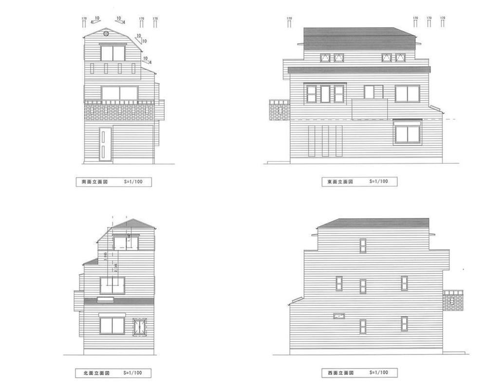 Building plan example (Perth ・ appearance). Building plan example (No. 3 locations) Building price 19.1 million yen, Building area 113.43 sq m