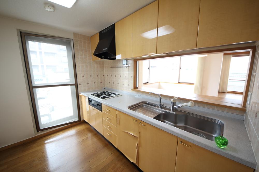 Kitchen. It will be out on the roof balcony from the kitchen