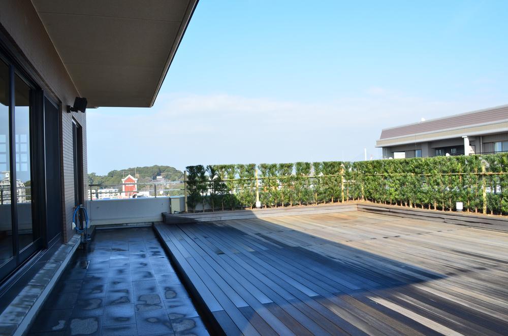 Balcony. Garden balcony