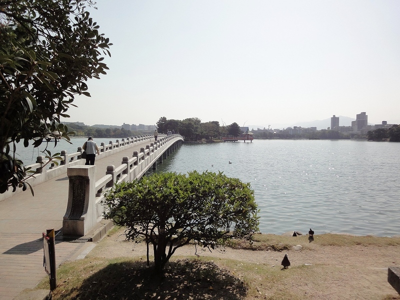 park. 150m to Ohori Park (park)