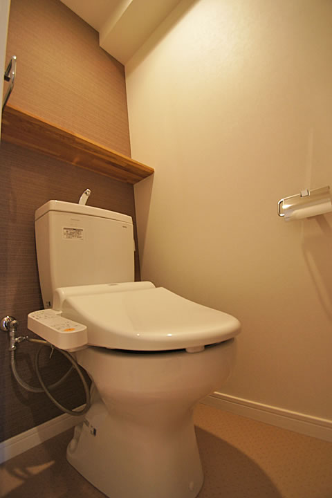 Toilet. Toilet (with washlet)