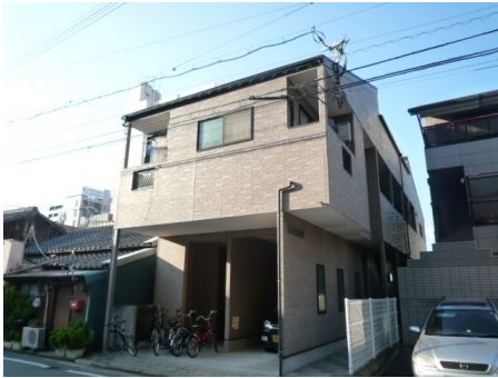 Building appearance. Stylish appearance