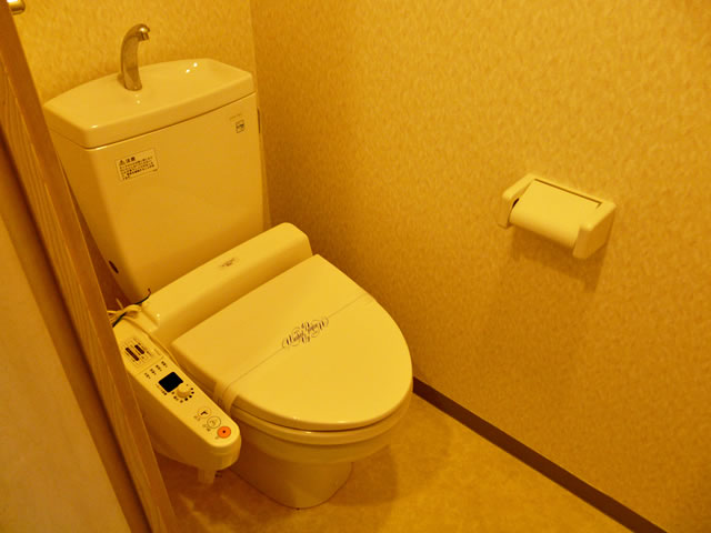 Toilet. Toilet (with washlet)