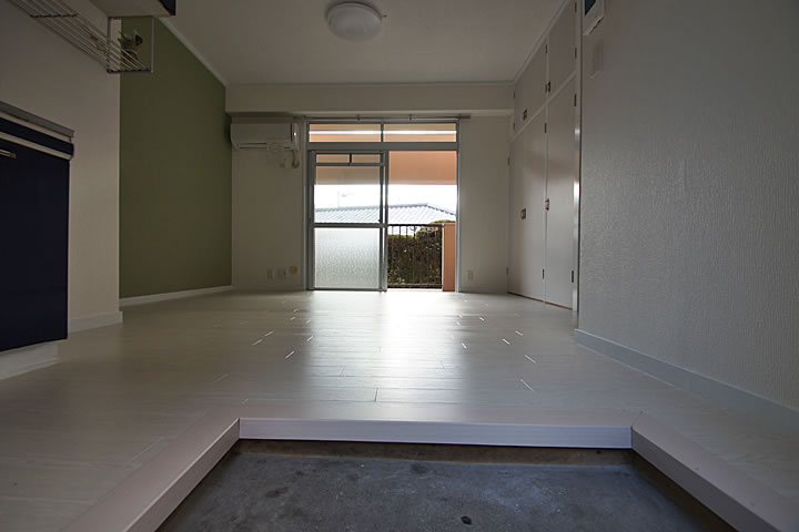 Living and room. Interior