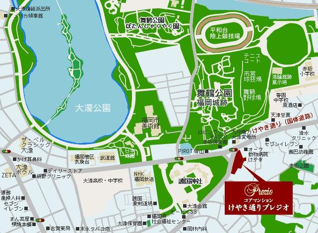 Local guide map
