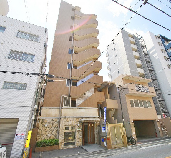 Building appearance. auto lock ・ Elevator with Mansion