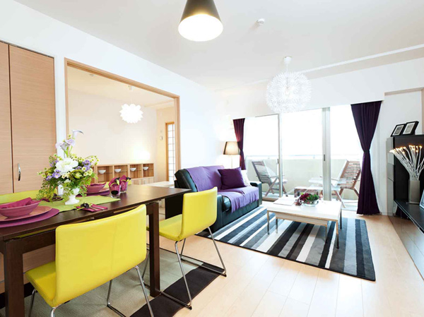 Living.  [living] Model Room IKEA furniture coordination (C type model room)