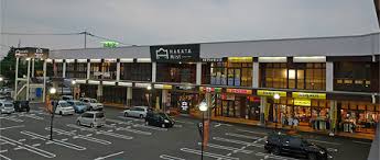 Shopping centre. HAKATA 800m until the Mist (shopping center)