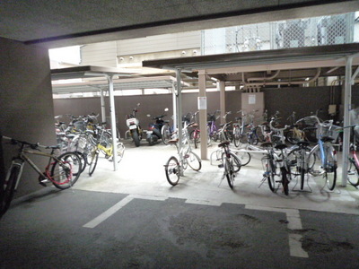 Other common areas. Bicycle-parking space