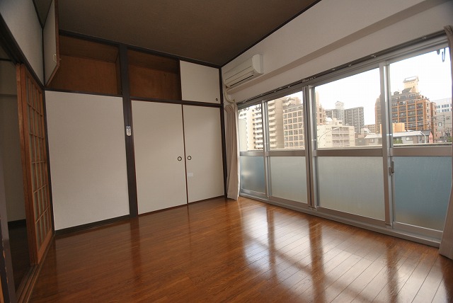 Living and room. I window is also large, bright!