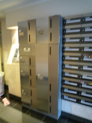 Other common areas. Courier BOX