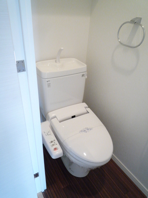 Toilet. With Washlet