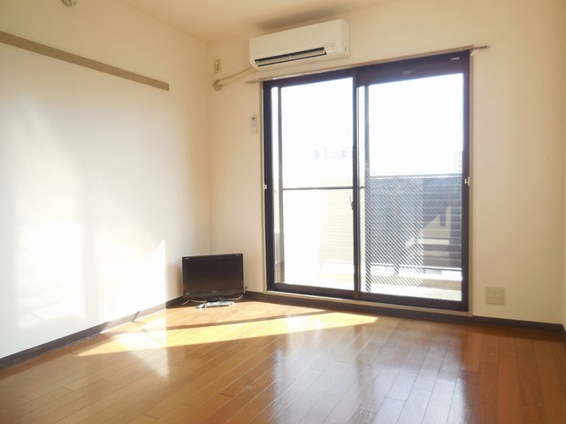 Living and room. Day is good