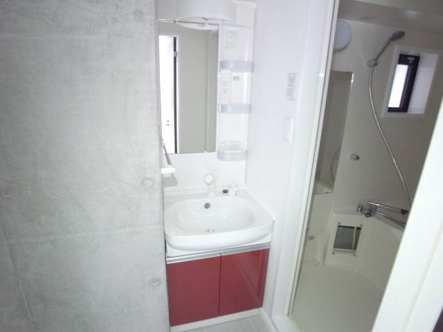 Washroom. Shampoo dresser