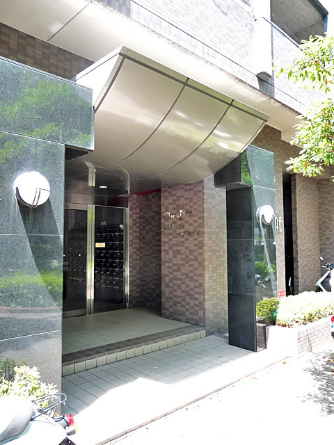 Building appearance. Entrance