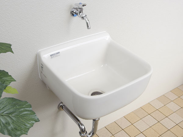 balcony ・ terrace ・ Private garden.  [Slop sink] Balconies, It has established a convenient slop sink in, such as gardening or cleaning.