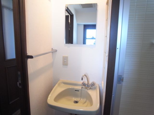 Washroom. Bathroom vanity