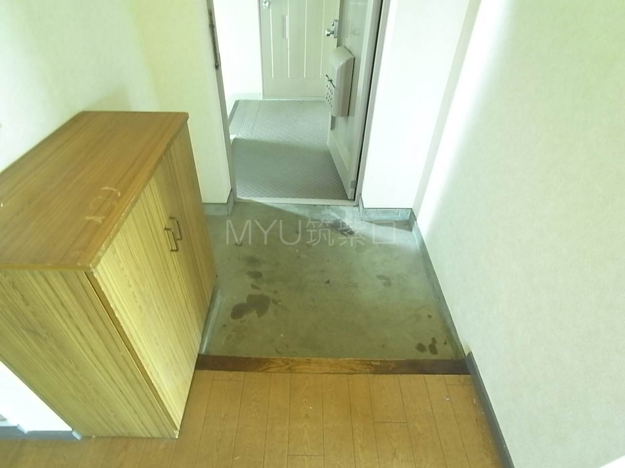 Entrance. Another room (before renovation)