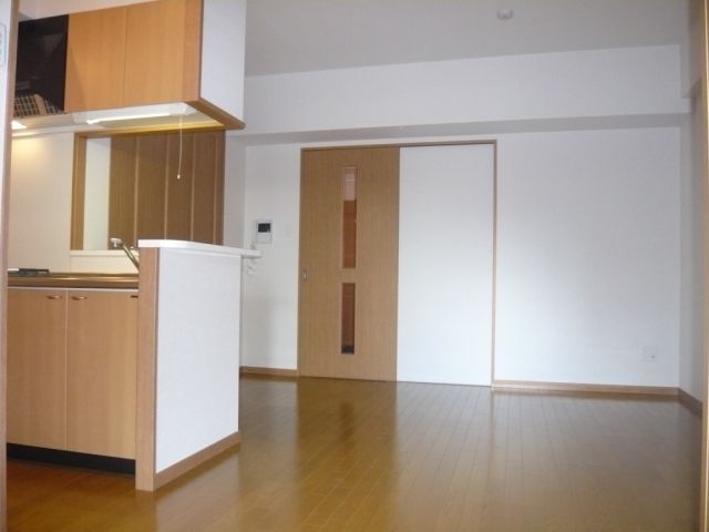 Living and room. Counter Kitchen