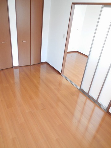 Living and room. The bedroom is