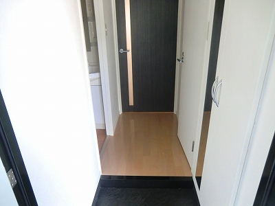 Entrance. Entrance storage