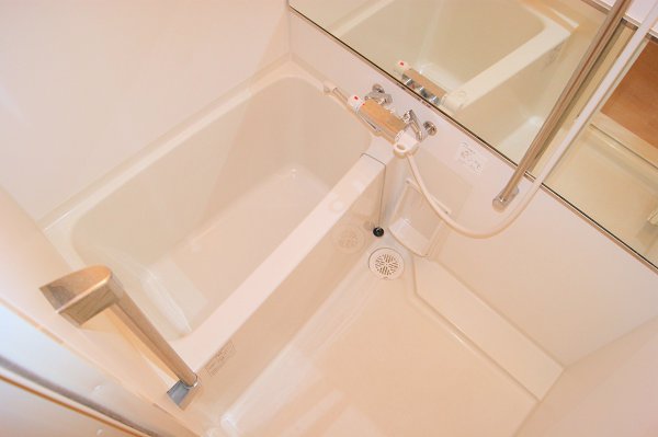 Bath. With bathroom dryer