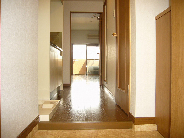 Entrance. Delivery Box equipped