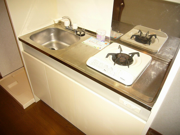 Kitchen. Bite stove equipped