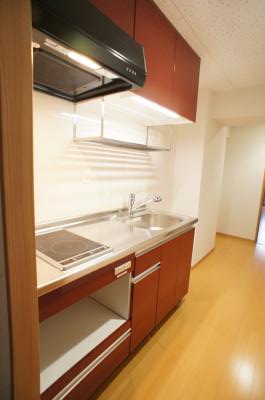 Kitchen. 2-neck IH cooking heater