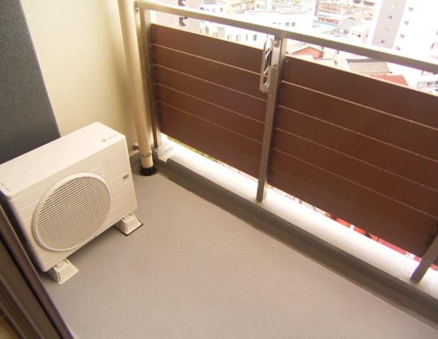 Other room space. Bright balcony