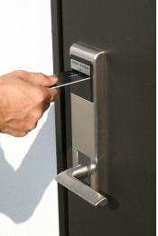 Security. Card key