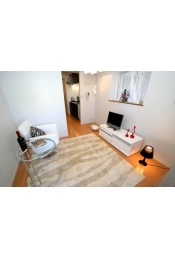 Living and room. Shot in the apartment in the model room