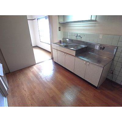 Kitchen. Ventilation is perfect kitchen space with a window! 