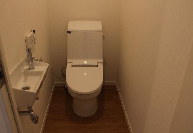 Other room space. Hand washing is also different with