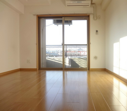 Living and room. Sunny