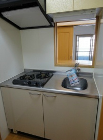 Kitchen. 2 lot gas stoves ・ Counter Kitchen