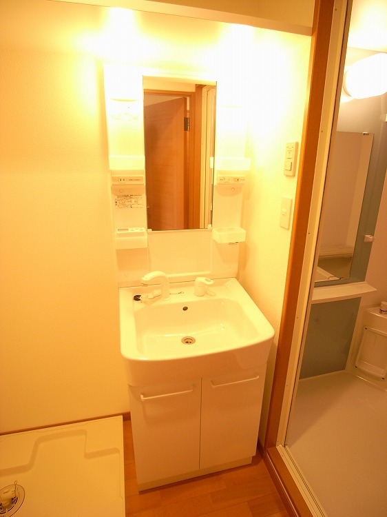 Washroom. With shampoo dresser