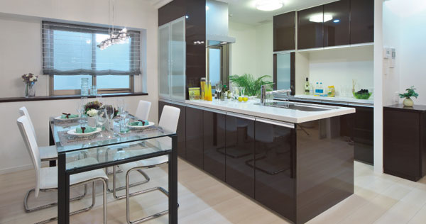 Living. Living-dining