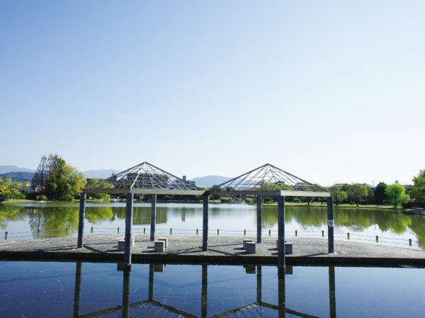 Surrounding environment. Morooka water park (14 mins / 1100m)