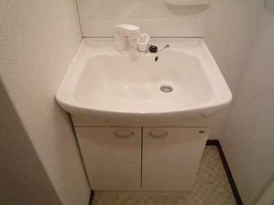 Washroom. Wash basin