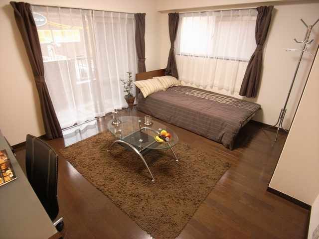 Living and room. Western style room