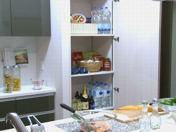 Pantry of the kitchen