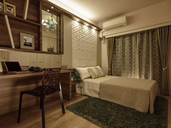 Interior.  [Western style room] Private room what can be enjoying freedom without also being disturbed is. Hobby and job, Like reading, Proposed a room that Tsukuridaseru your own time you want to cherish