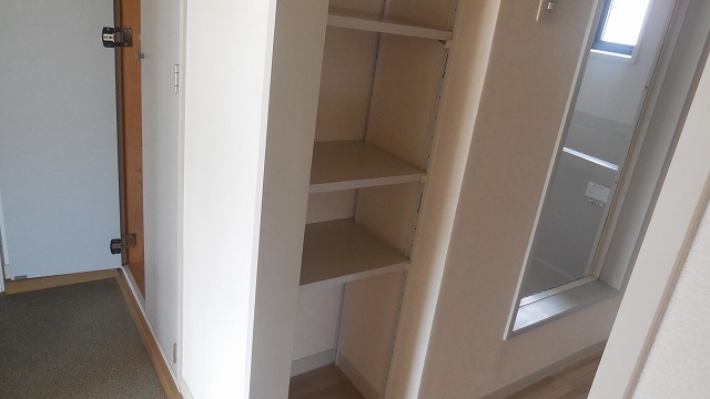 Receipt. Also installed shelf