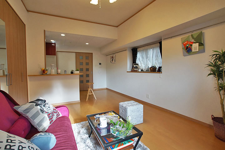 Living and room. Interior